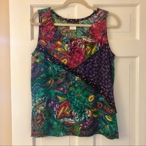Carole Little Sleeveless Blouse